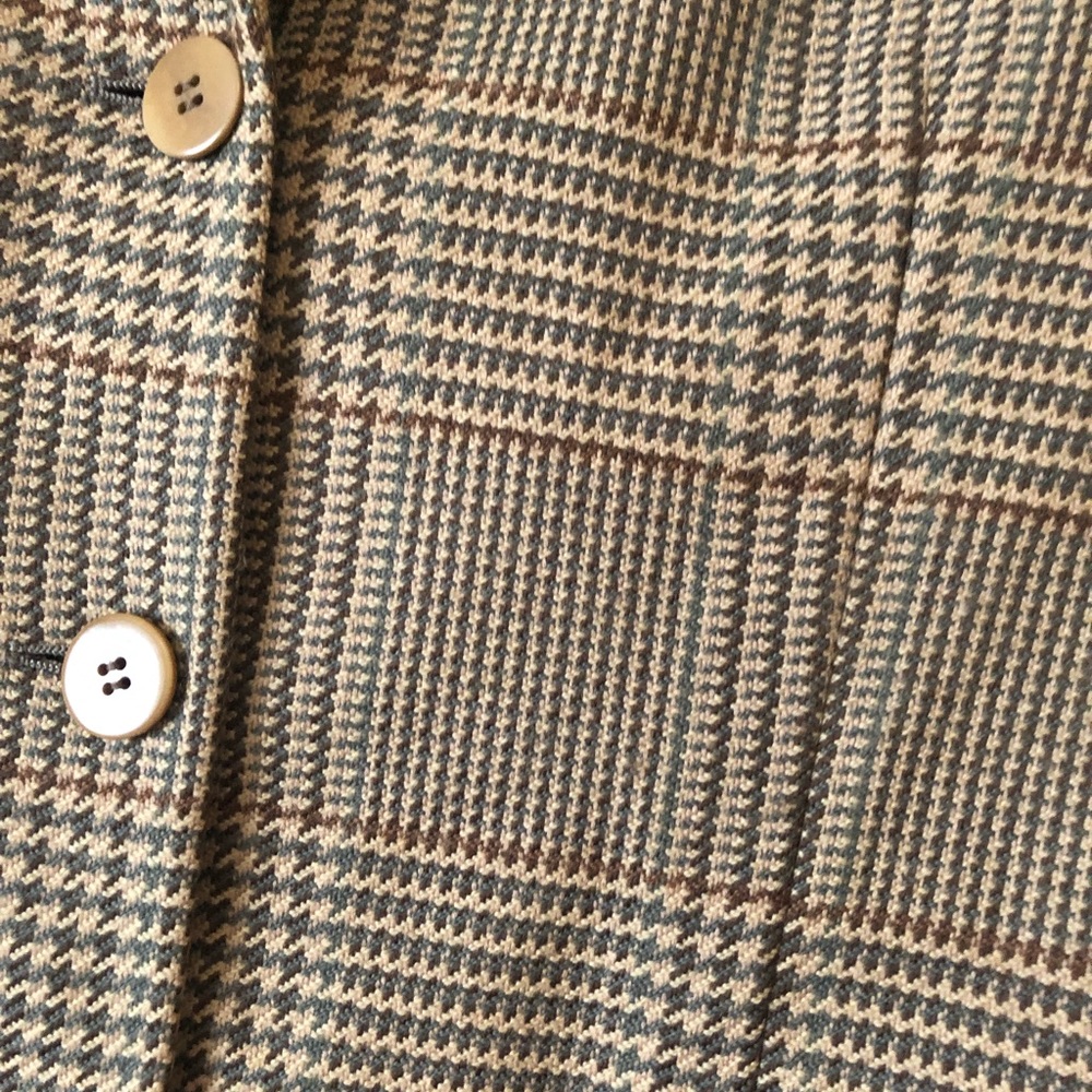GIORGIO ARMANI BLACK LABEL Plaid Blazer - Picture 5 of 8